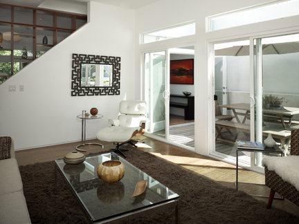 Completed residential interior